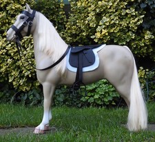 Handmade leather saddle bridle