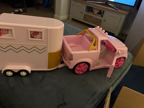 Briellas pink truck and - truck,