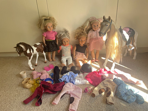 Our generation dolls horses - our,